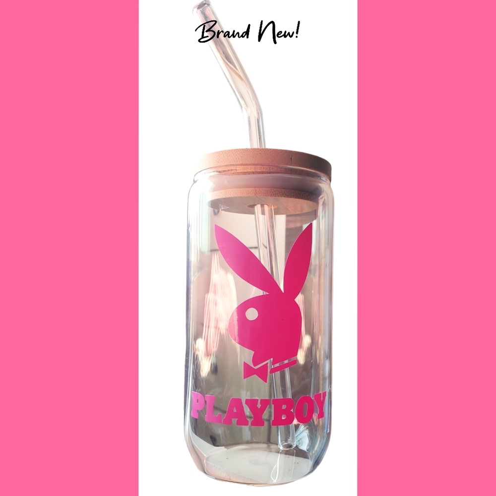 Playboy glass drink